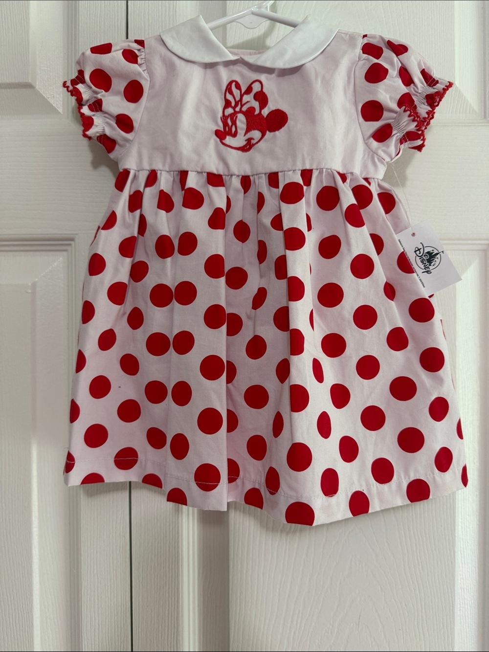 Minnie Mouse Red Polka Dot baby girl Dress